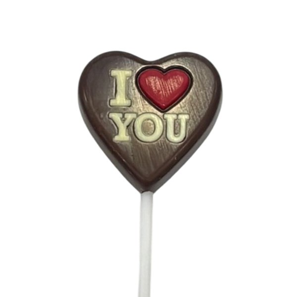 Pirulito de Chocolate com Amor