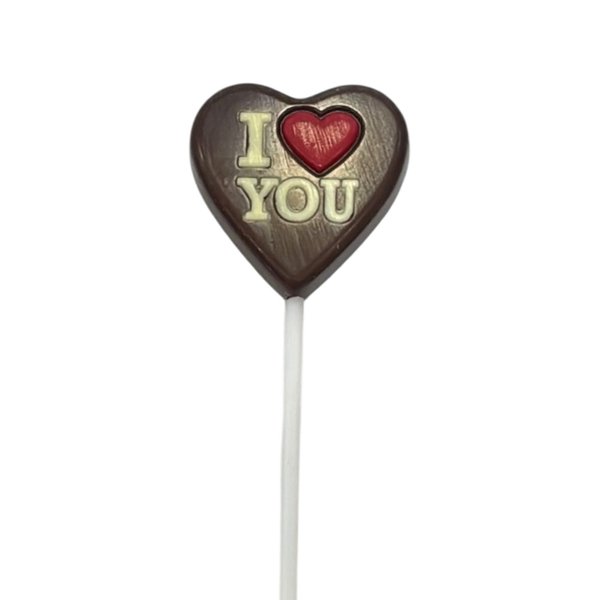 Pirulito de Chocolate com Amor