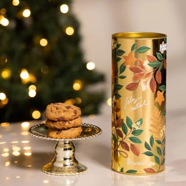 Lata Cookie Speculoos  220g - Biscoitê