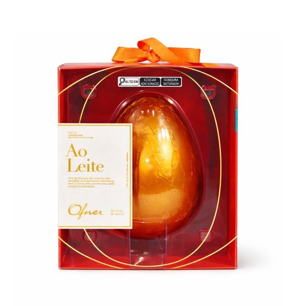Ovo de Páscoa Chocolate ao Leite Ofner 250g