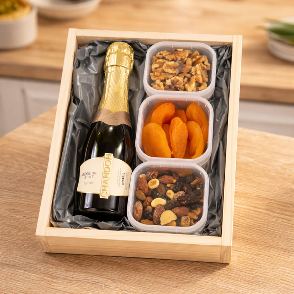 Kit Mini Chandon e Petiscos