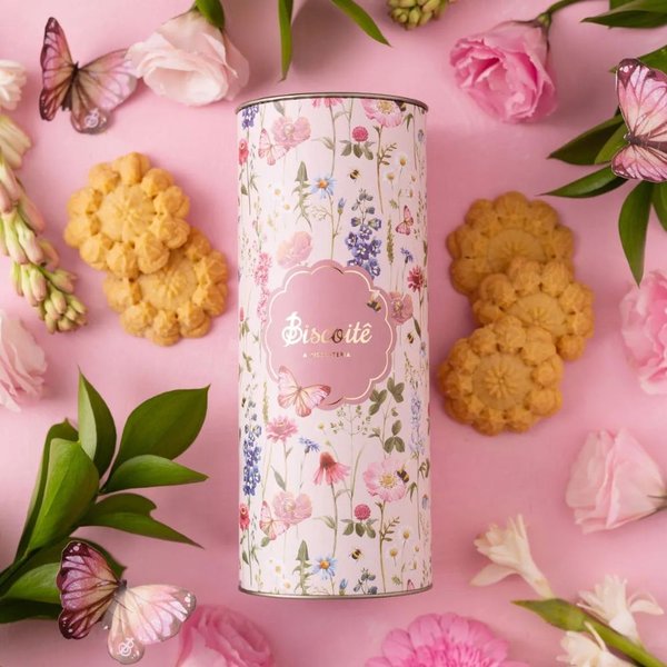 Lata Flora Limonê - Biscoitê