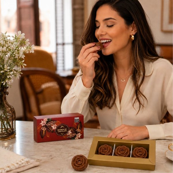 Caixa de Bombom de Chocolate - Giuliana Flores - 3 und