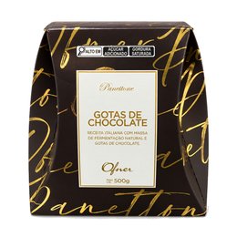 Imagem de Panettone Gotas de Chocolate Ofner 500g