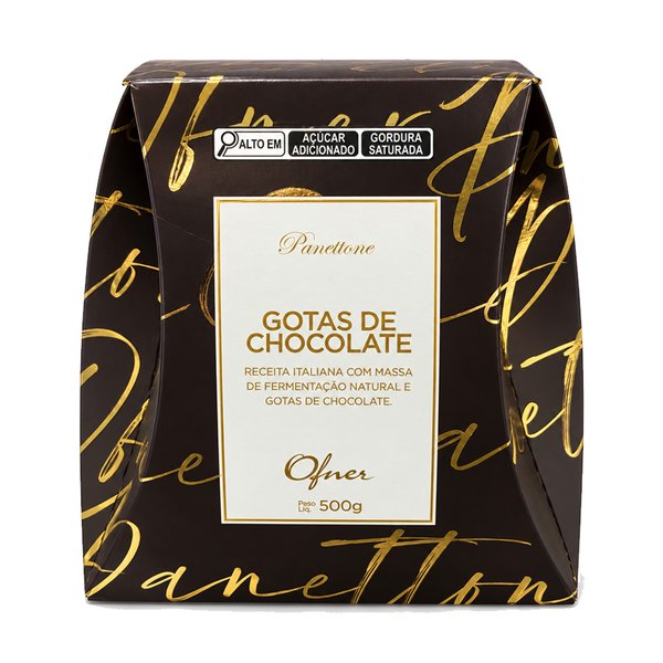 Panettone Gotas de Chocolate Ofner 500g