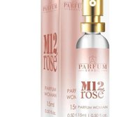 Perfume Feminino M12 Rosé Parfum Brasil 15ml
