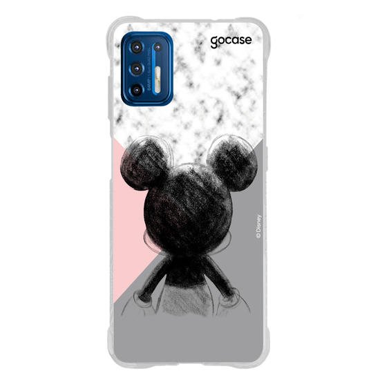 Capa Anti Impacto Motorola Moto G9+ Mickey Tricolor | Giuliana Flores