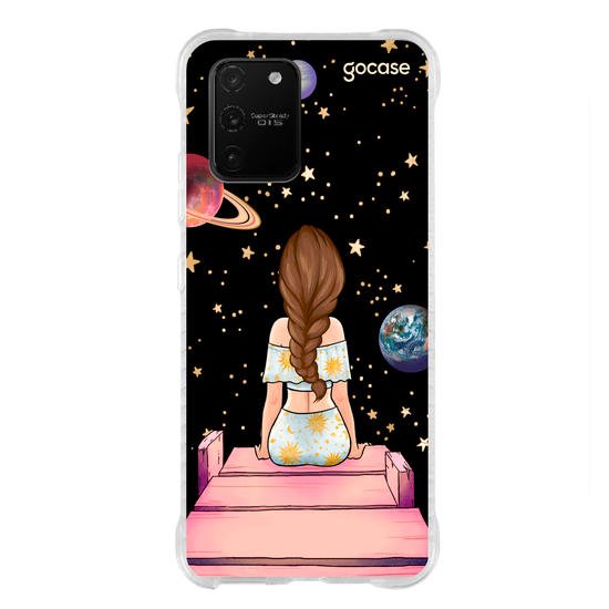 Capa Anti Impacto Slim Samsung Galaxy S10 Lite - Garota Universo | Giuliana  Flores