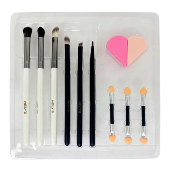 Meily's Kit de Pincéis Com 11 Peças MKP-171