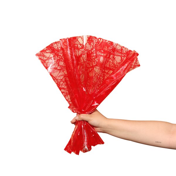 Papel de Fibra Vermelho Personalize 70x65cm 1 Unid