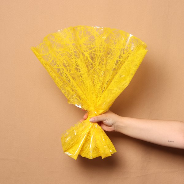 Papel de Fibra Amarelo Personalize 70x65cm 1 Unid