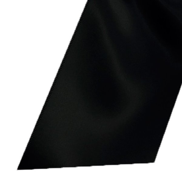 Laço de Cetim Preto Personalize 1 Unid