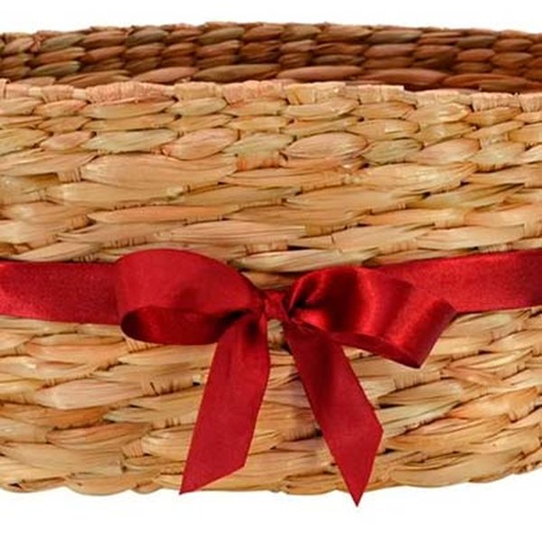 Cesta Palha Oval M 10 unidades (L32X A14X C21CM