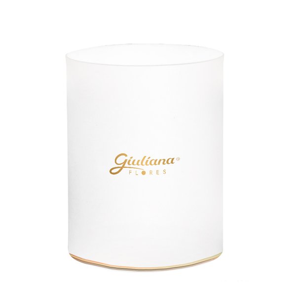 Caixa com  25 unidades Tubo Branco c/logo(A16,5x L12,8x P12,8)cm