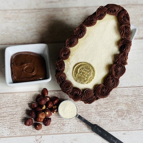 Ovo de Páscoa de Colher Ninho e Nutella