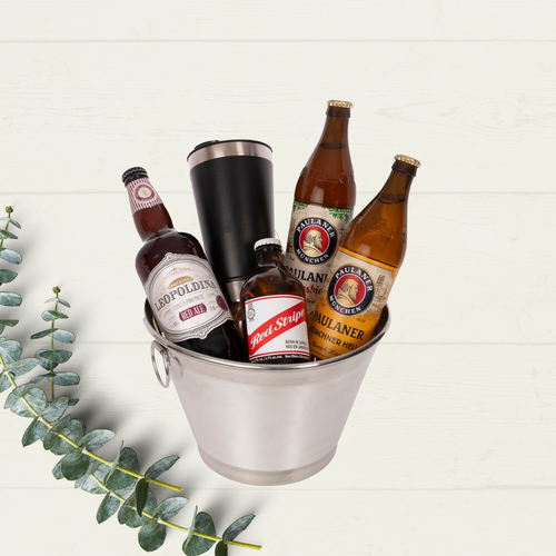 Kit Balde de Cervejas com Copo Premium