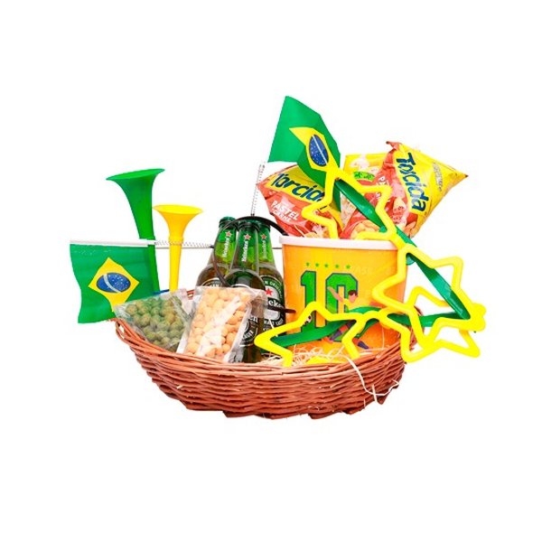 Cesta Amigos Torcedor Copa do Mundo
