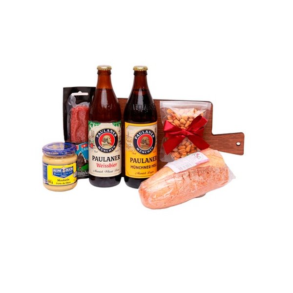 Cesta Alemanha de Cervejas Importada Salame