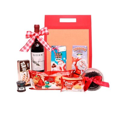 Kit Cesta de Natal um Doce e Completo Feliz Natal
