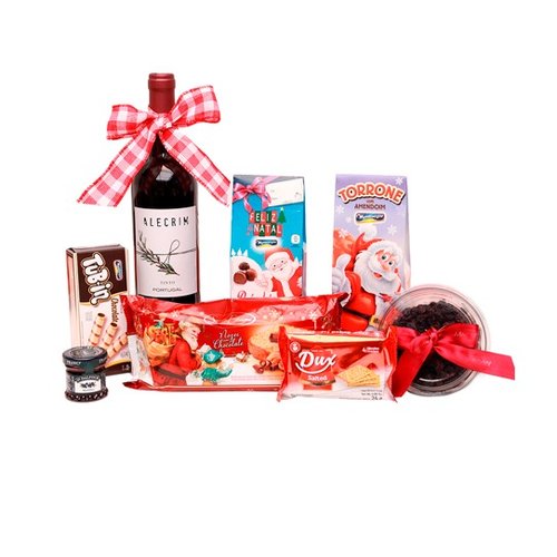 Kit Cesta de Natal um Doce e Completo Feliz Natal 