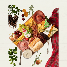 Imagem de Tábua de Queijos e Frios Natal em Familia