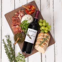 Imagem de Tábua Burrata Queijo e Vinho