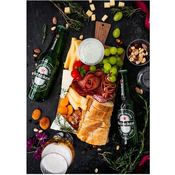 Tábua Queijos e Frios com Cerveja e Aperitivos