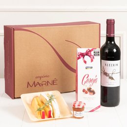 Imagem de Kit Queijos, Vinho e Chocolate