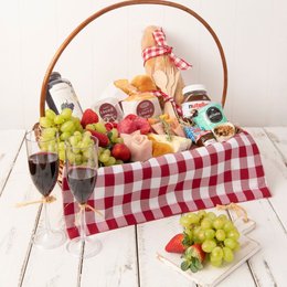 Imagem de Cesta de Café da Manhã Brunch Pic Nic