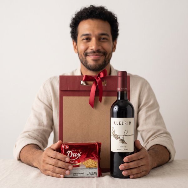 Kit Vinho e Petisco 