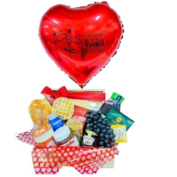 Cesta Café da Manhã Amor 