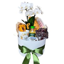 Imagem de Box de Café da Manhã com Orquídea 