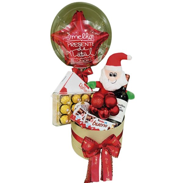 Box Vinho Papai Noel 