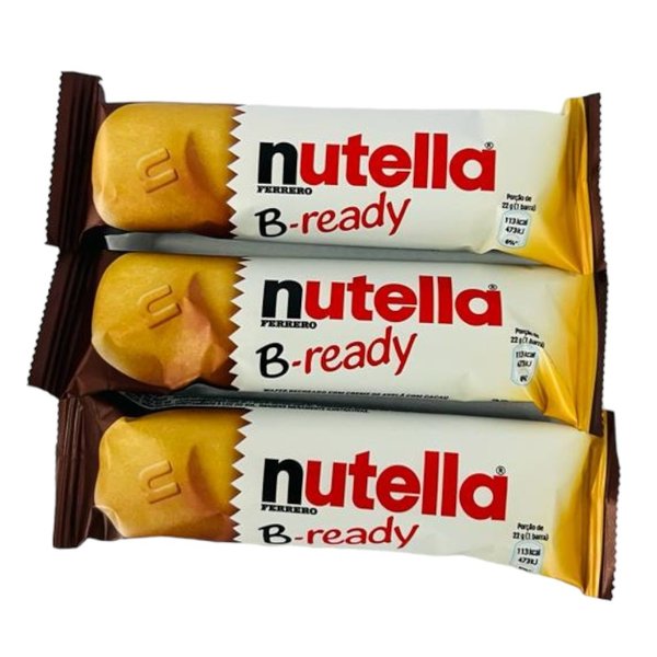 Chocolate Nutella B-Ready 3 Unidades 