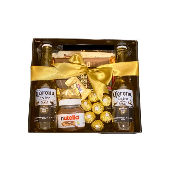 Cesta de Presente Cerveja e Bombons
