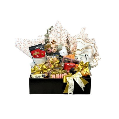 Cesta de Café da Manhã Luxo Gourmet Bonjour