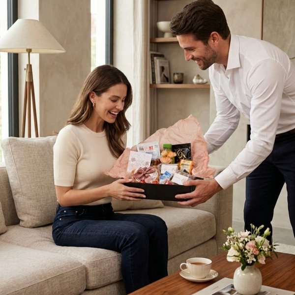 Cesta de Café da Manhã Reconhecimento e Carinho