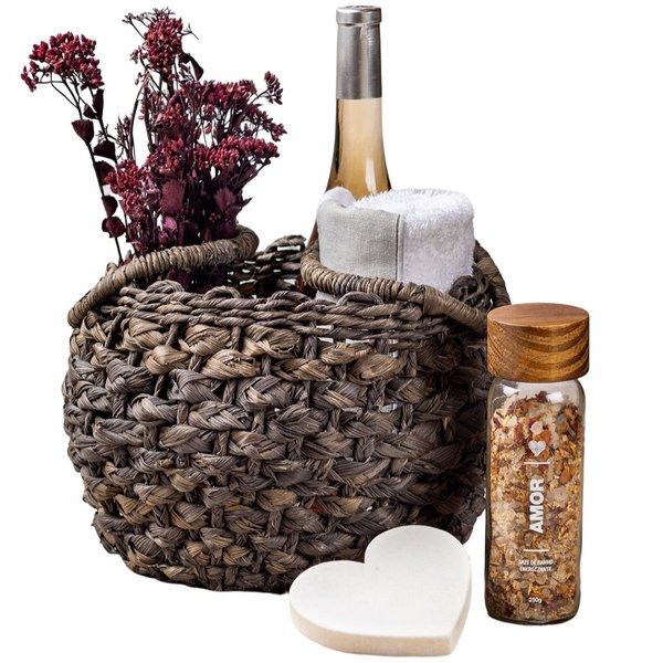 Cesta Vinho e Amor