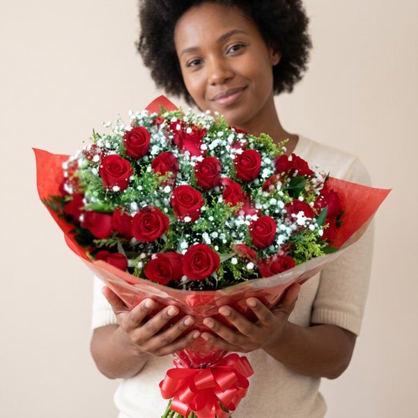Buque com 24 Rosas Nacionais