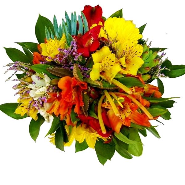 Buquê de Suculentas e Flores