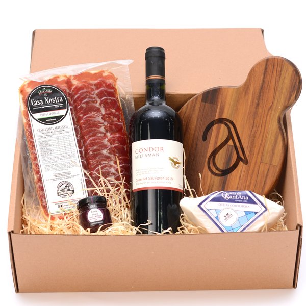 Cesta Queijo Vinho Classic Tab