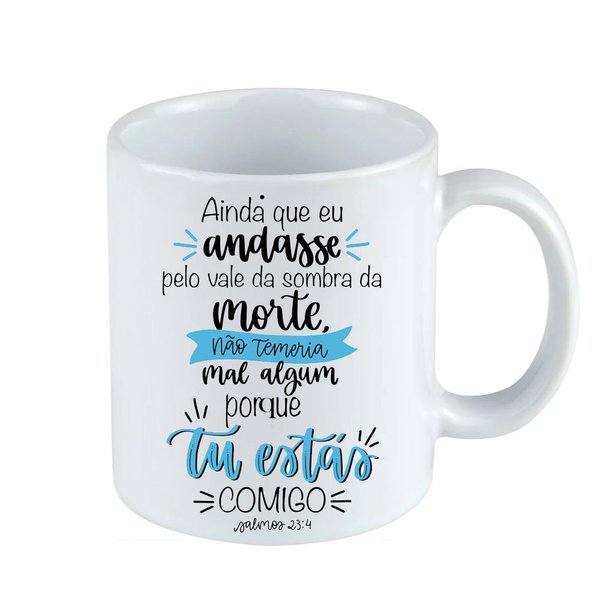 Caneca Porcelana  Leão