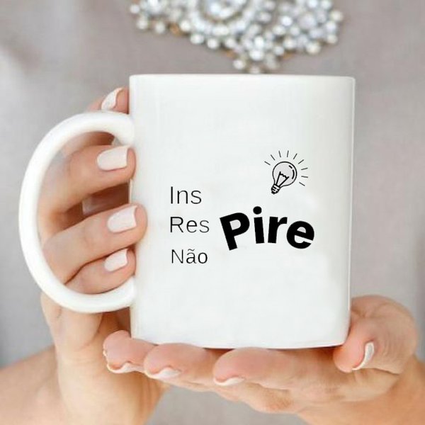 Caneca Porcelana  Inspire