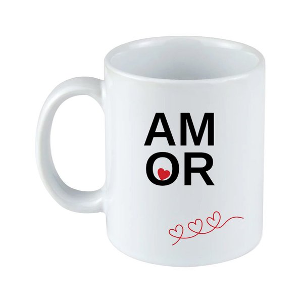 Caneca Porcelana  Amor