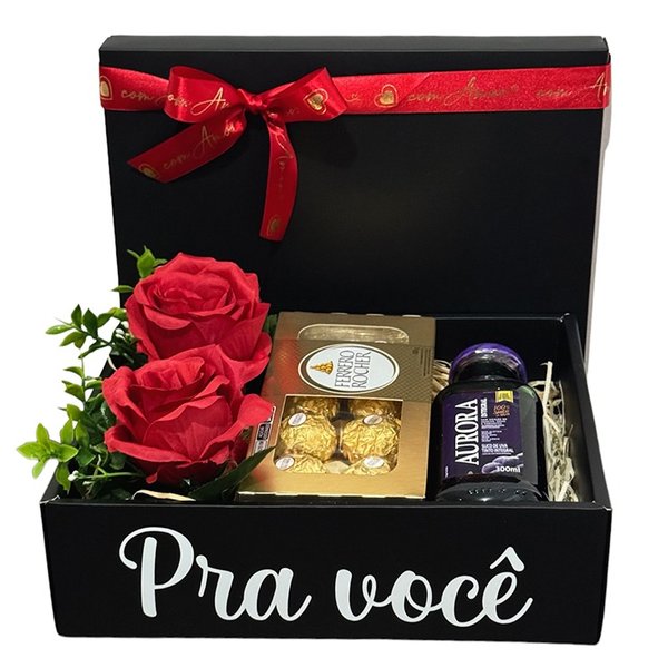 Kit Presente com Chocolate Pra Você 