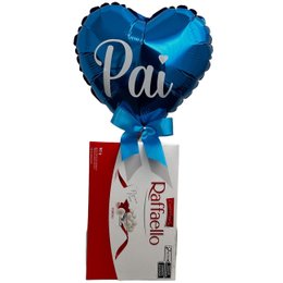 Imagem de Balão Coração Pais e Rafaello