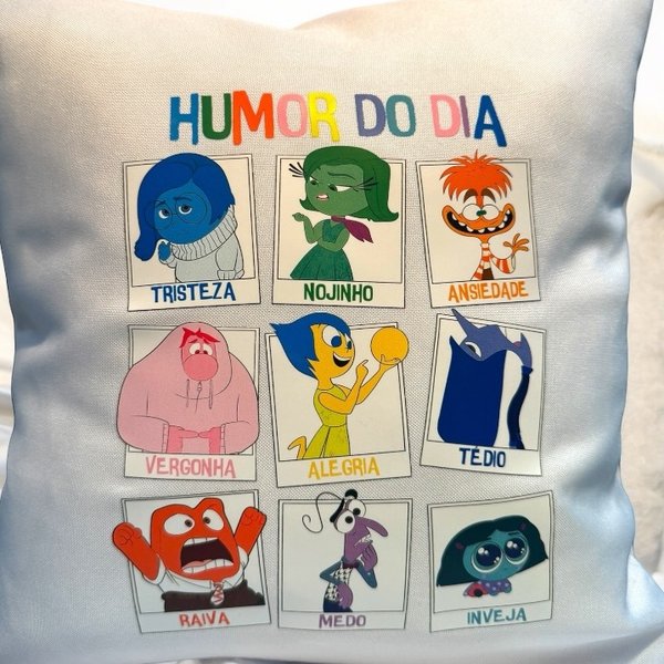 Almofada Divertida Emoções 