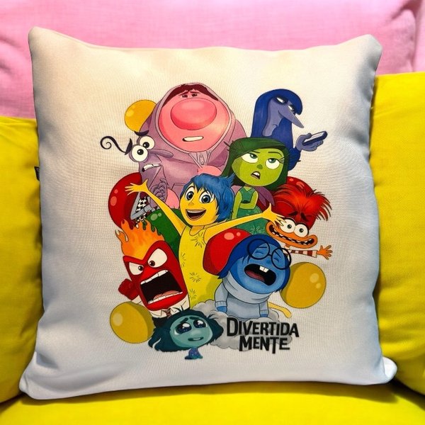 Almofada Divertida Emoções 