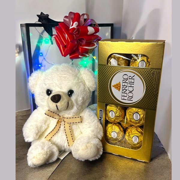 Box Luz do Amor com Pelucia 