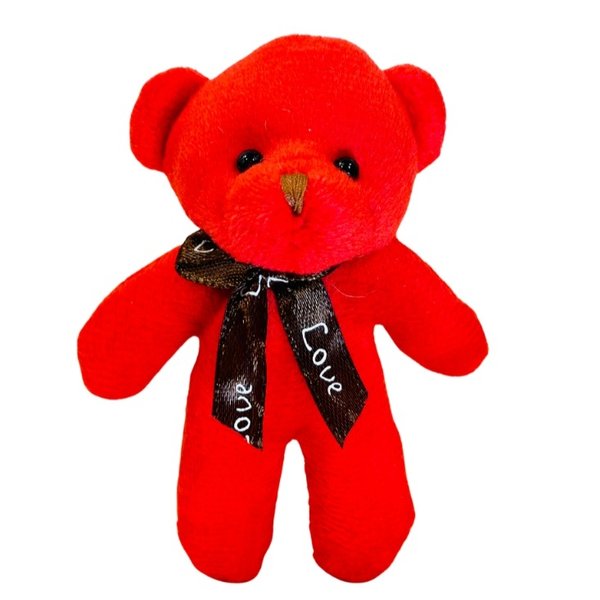 Urso Pomponzinho Vermelho